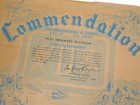 Original Wwii Us Army 91st Infantry Division Ii Corps Commendation Certificate