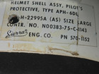 Vintage Sierra Aircraft Flight Pilot Helmet Type Aph-6dl Us Navy Usn Large