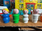 Vintage Fisher Price Little People Hospital  931  Never Played With  Box  Extras