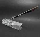 Vintage Pen Letter Opener Knife Large Spring Clip Holder