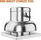 1400 2400cfm Upblast Roof Exhaust Fan For Restaurant Kitchen Factory Ventilatio