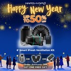 Mars Hydro Inline Fan 4  6  Ventilation Duct Kit carbon Filter For Grow Tent Kit