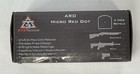 Aro Red Dot Sight - 3 Moa Compact Reflex Sight For Doctor venom fastfire Foot   