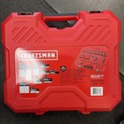 New     Craftsman 81 Pc  Gunmetal Chrome Sae mm Mechanic s Tool Set Cmmt82335