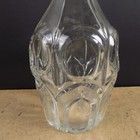 Eapg Bull s Eye Arches Pressed Flint Glass Decanter Circa 1860