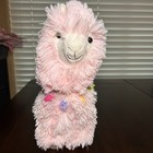 Dan Dee Collectors Choice Pink Llama Alpaca Plush 12    Stuffed Animal Tassels