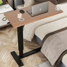 Medical Overbed Bedside Table Adjustable Height With Wheels Hospital   Home Use