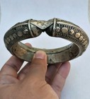 Very Rare Ancient Viking Huge Bracelet Silver Color Artifact Authentic Amazing 
