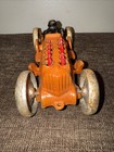 Vintage Hubley Cast Iron Toy Race Car Moving Pistons Driver 1920 s Repro