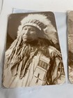 Vintage Postcards Native American Lot Of 3 Reissue Of Old Photos
