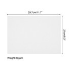 75 Sheets Colored Print Copy Paper 8 3  X 11 7  Origami Paper  White