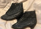 Pair Of Antique Ladies  Girls Boots