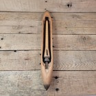 Vintage Wooden Weaving Loom Shuttle Bobbin Spindle Textile Tool 15   