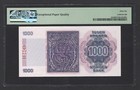 Norway 1000 Kroner 1989 P45a Uncirculated Grade 66