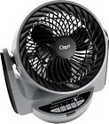 Ozeri Ozf6 Brezza Iii Dual Oscillating 10in High Velocity Desk Fan   3 Colors 