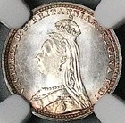 1892 Ngc Ms 68 Victoria Maundy 2 Pence Great Britain Coin Pop 1 0  26061502c 