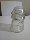 Vintage Hemingray No  9 Clear Glass Insulator 37-40 Made In Usa Free Shipping
