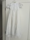 Niubao Baby Christening Dress Outfit Gown And Bonnet 12 Months 32    Long 3 Layers