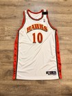 Tyronn Lue Signed Nba Atlanta Hawks Vintage Game Worn Basketball Jersey Rare