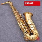 New Alto Saxophone Yas-62 Saxophone Gold Plated Key Professional Sax With Case 