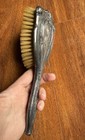 Vintage Antique Silver Plated Ornate Lg 9    Hair clothes Brush Nouveau Victorian