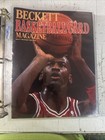 Beckett Basketball Issues  1-53  2 In 5 blue Rembrandt 3    D-ring Albums  Wow  Mj