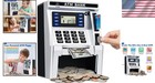 Kids Atm Savings Bank With Goal Tracker - Perfect Birthday Gift For Ages 6-12