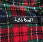 New Ralph Lauren Red Plaid Christmas Holiday Fleece Pajama Set Women s Large