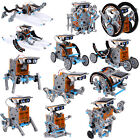 12-in-1 Science Solar Robot Kit Kids Educational Diy Solar Powered Building Toys