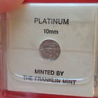 1976 Mission To Mars 10mm Commemorative Mini-coin With Coa- Solid Platinum