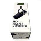 Shure Mv7  Hybrid Podcast Microphone Black Usb xlr Mic For Streaming   Recording