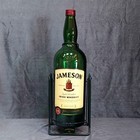 Jameson Irish Whiskey Empty Large Bottle 4 5l Green Glass Scotch Swing Cradle