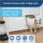Petsafe 4 Way Security Locking Cat Flap Tunnel Door Small 1-15 Lb