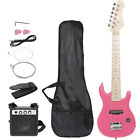 30   Electric Kids Guitar With Amp   Much More Guitar Combo Accessory Kit Pink