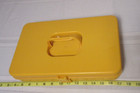 Vintage Plastic Wil-hold Wilson Gold Sewing Thread Bobbin Box Case