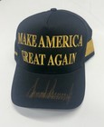 Reserved Lot Of 2 Trump Hats Green   Black Gold Psa Loa