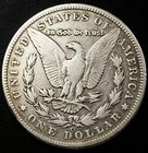 1890   cc Morgan Silver Dollar Us Antique 90  Silver Coin