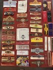 Lot Of 47 Cigar Bands Rings Labels