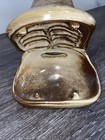 Bennington Pottery Open Mouth Hippo Hippopotamus Bank 1715 David Gil   Free Ship