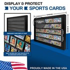 Pennzoni Sports Card Display Case  Holds 50 Ungraded Sports   Playing Cards