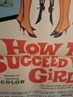 How To Succeed With Girls - 1965 Original Movie Poster 27  X 41  Folded 