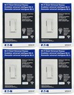  case Of 4  Eaton Wfd30-w-bx-l Wi-fi Smart Universal Dimmer Works With Alexa 