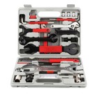 46pcs Universal Complete Bike Bicycle Repair Tool Kit Set Box Valve Wrench Us