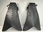 Float Tube Force Fins  Adjustable Straps  missing Foot Pocket Cover instep 