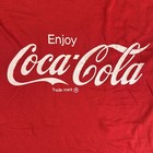 Coca-cola Vintage 80   s    enjoy Coca Cola    Single Stitch Short Sleeve T-shirt L 2