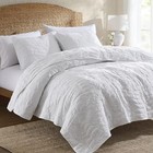  Farmhouse Decor Quilt Bedding Set Oversized California California King White