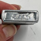 Vintage 1950s Zippo Lighter 82nd Airborne Division Insignia Chrome