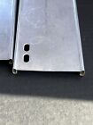 Vntg Mid Century Modern Chrome Medicine Cabinet Aluminum Shelves Rare