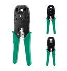 Rj45 Crimper Lan Tester Tool Set Ethernet Cable Stripper Punch Down Tool Rj 45