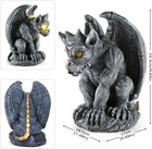 Large Winged Gargoyle Statue With Solar Lights Outdoor Gargoyle Statue Garden Gu